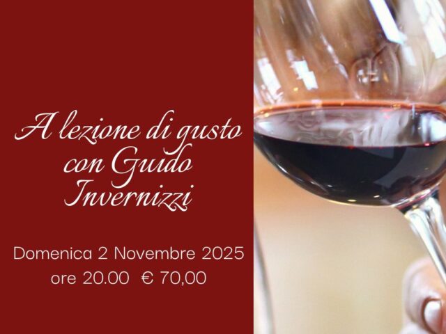Masterclass con Guido Invernizzi