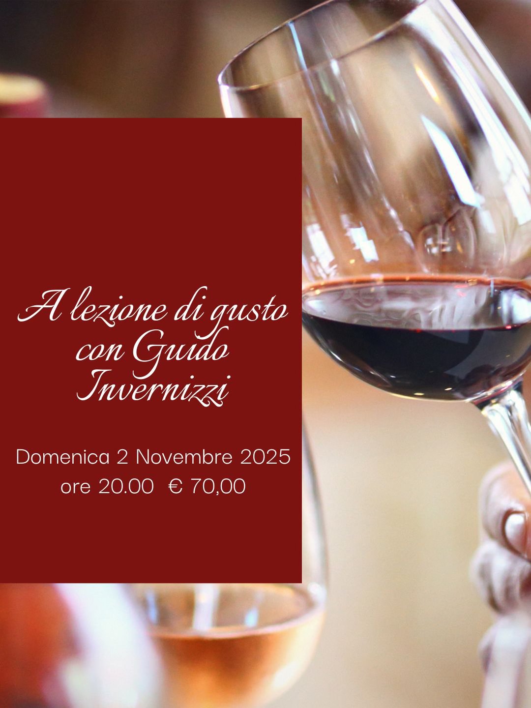 Masterclass con Guido Invernizzi